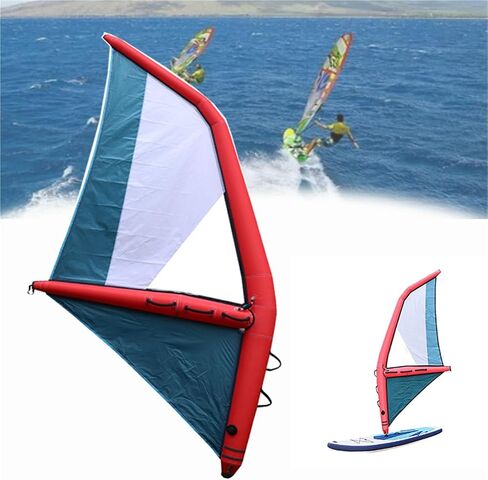 Premium Inflatable Wing Foil Surf Wing - Portable Waterproof Handheld Wind Kite for Foiling, Surfing, SUP Board - Includes Carry Bag & Accessories in Saudi Arabia