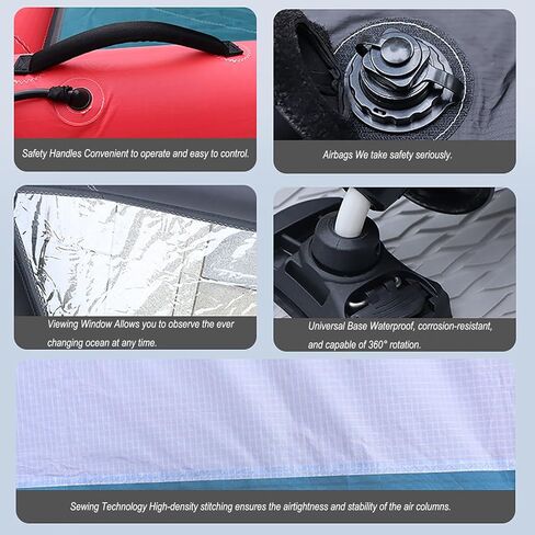 Premium Inflatable Wing Foil Surf Wing - Portable Waterproof Handheld Wind Kite for Foiling, Surfing, SUP Board - Includes Carry Bag & Accessories in Saudi Arabia