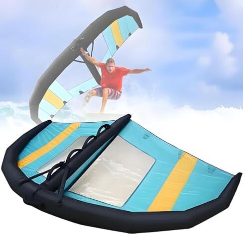 Portable Inflatable Windsurf Sail for Adults - 4㎡, 5㎡, 6㎡ Handheld Wing Foil Kite Surfing Wing with Window for Ultimate Water Play and Fun in Saudi Arabia