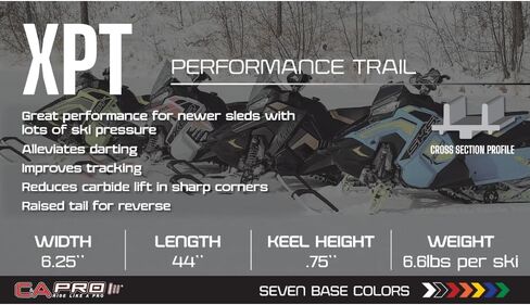 C&A 150-20216 Pro Xpt Skis Green in Kuwait