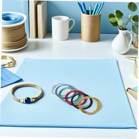 KALLORY 6 Rolls Aluminum Crafting Wire 1mm Dia Flexible Bendable Soft Shaping Wire for Gardening Floral Design and DIY Hobby Projects, 6 Colors, 60 Meters Total in Kuwait