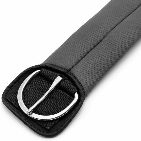 Jeffers Equine Western PVC Straight Cinch – Black Horse Girth for Saddles, Roping, Barrel Racing, Trail Riding – 1/4" Thick, 4 Layer Nylon Reinforced, Stainless Steel Hardware in Kuwait
