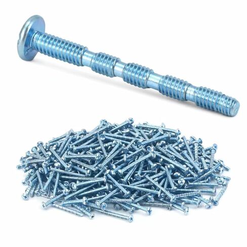 105PCS Cabinet Handle Screws #8-32 x 1-3/4 Inch Breakaway Truss Head Machine Screws Zinc Plated for Drawer Pull Handles and Cabinet Knobs in Kuwait