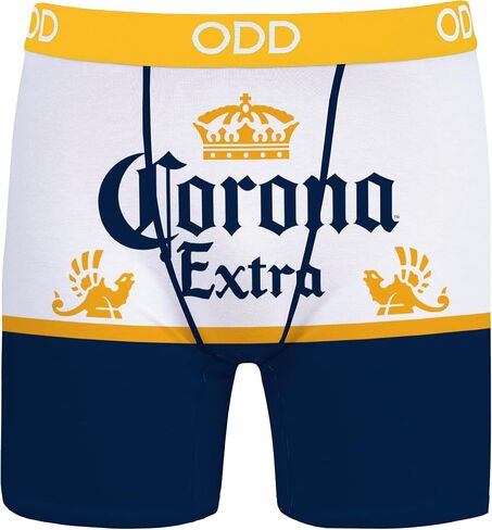 Odd Sox, Corona Extra Beer Merchandise, Men's Fun Boxer Brief Underwear, Large in Saudi Arabia