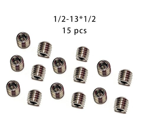 2#-56 * 3/32 Inch Hex Socket Set Screws, 304 Stainless Steel Internal Hex Drive Cup Point Grub Screws, Furniture, Industrial Fastening (15 PCS) (2#-56 * 3/32, Inches) in Kuwait