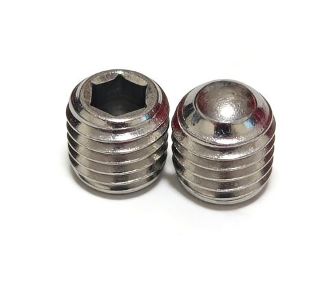 2#-56 * 3/32 Inch Hex Socket Set Screws, 304 Stainless Steel Internal Hex Drive Cup Point Grub Screws, Furniture, Industrial Fastening (15 PCS) (2#-56 * 3/32, Inches) in Kuwait