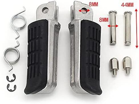 Motorcycle Pedals Front Pedal are Suitable for Honda CBF500 CBR1000F CBR500F CBR250 NT400 NTV600 NT650 NT700 VT250 VTR250 VTR1000F VFR1200X MSX125 NSR125R NSR125F CB500F CB300R CBR300R CBR500 in Kuwait