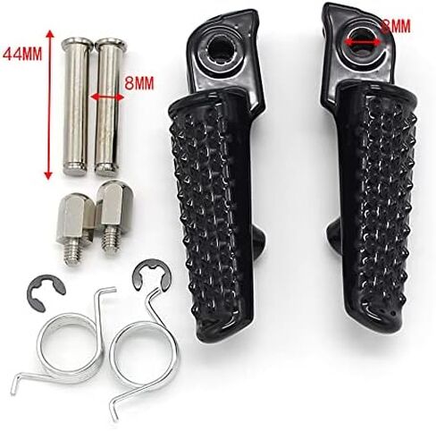 Motorcycle Pedals Front Pedals are Suitable for Honda CBR600 CBR600RR,CBR1000 CBR1000RR Fireblade CBR1000S,CB1000 CB1000R,CB1000 CB1000RA,VTR1000 RC51,VTR1000 SP-2,VTR1000SP SP-1,RVT1000R RC51 in Kuwait