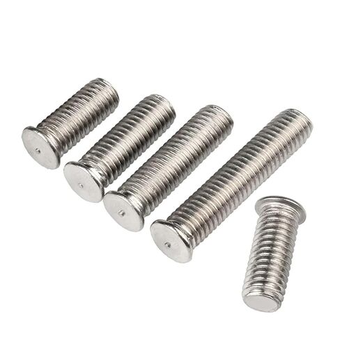 Spot Welding Screws Steel Stud Weld Spot Welding Screw Solder Point Bolt Metric Thread(16mm,M5 5pcs) in Kuwait
