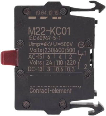 5 قطعة/الحزمة M22-KC01 زر الاتصال إجراء الاتصال الأمامي in Kuwait