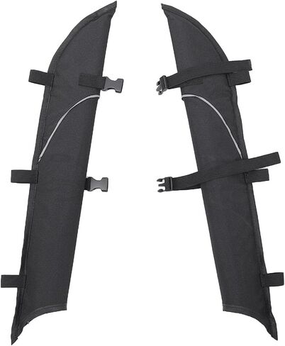 2 Pieces Universal Canoe Accessories Oxford Cloth Construction Reflective Trim Fixed Paddle Suitable for in Saudi Arabia