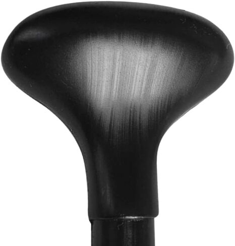 Ergonomic Canoe Paddle Handle with Nylon Palm Grip Black Compatible with Inflatable Boat Holder in Kuwait