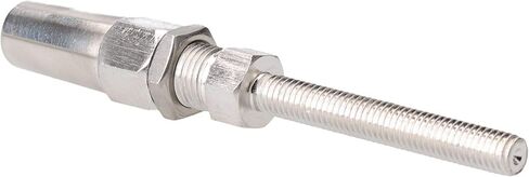 AB Tools 5mm Wire Cable Rope Rigging Stud Terminal Swageless DIY Fitting Stainless 316 in Kuwait