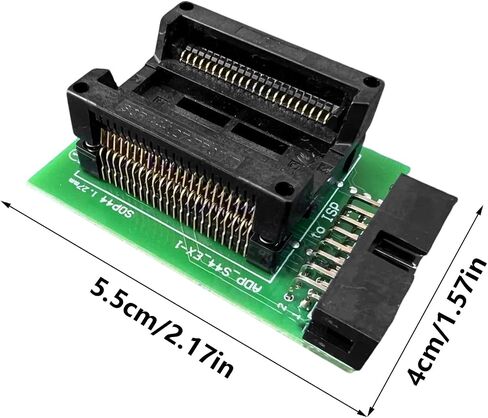 مقبس مبرمج محول ADP_S44_EX-1/SOP44 لملحقات مبرمج T48 (TL866-3G) لـ PSOP44/SOP44/SOIC44 ICS in Kuwait
