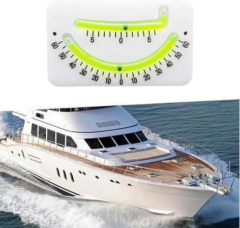 Professional Boats Inclinometer Marine Clinometer Practical Level Gauge Sailing Clinometer for Cargo Boat Sailboat Hobbyists in Kuwait