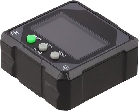 مقياس الميل الرقمي بدقة 0.1 درجة مع شاشة LCD ومقاوم للماء والغبار IP54 للبناء والمسح (أصفر) in Kuwait