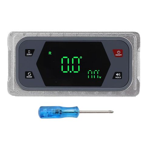 LiebeWH Digital Inclinometer Touch Screen Angle Finder with Dual Axle Magnetic Base Buzzer Alert for Woodworking Automotive Construction in Kuwait