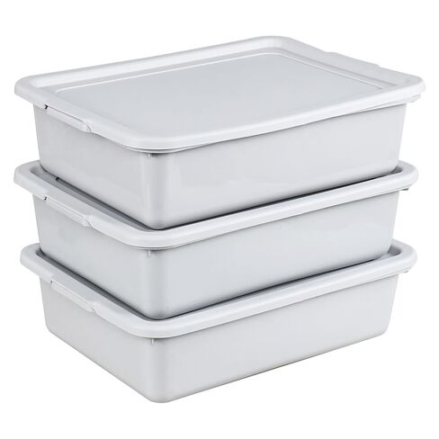 عبوة من 3 حقائب بغطاء للحافلة التجارية بسعة 13 لتر، رمادي فاتح in Kuwait