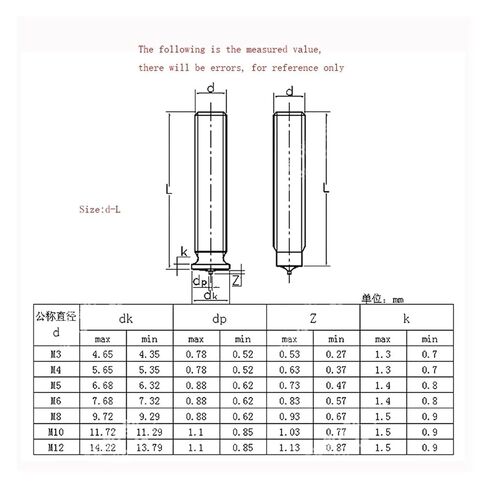 Spot Welding Screws Stainless Steel Welding Screws Spot Studs 304 Screw in Kuwait