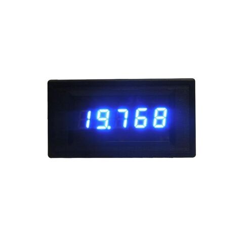 1 قطعة YB5145A LED الفولتميتر الرقمي 4 1/2 مقياس الجهد الكهربائي DC200mV/2V/20V/100V/200V/600V 4.5 مقياس الجهد الكهربي (أزرق، DC200V، مصدر الطاقة DC5V) in Kuwait