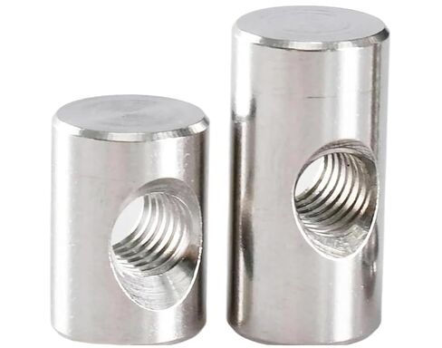 Barrel Bolts,Barrel Bolt Barrel Bolts, M4 M5 M6 Steel Bolts Cylindrical Pin Dowel Wood Furniture Embedded Locking Long Nut(M6x16 (5Pcs))(M6x12 (10Pcs)) in Kuwait