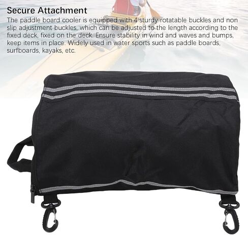 Paddle Board Deck Bag, Paddleboard Storage Dry Bag, Water Proof Deck Bag for Paddle Boards Kayaks, Kayaks Paddleboard Surfboard Accessories Black in Kuwait