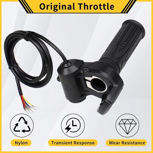GregYoung 36v Scooter Throttle,6 Pin Scooter Replacement Parts with Battery Charge Display,Compatible with Gotrax Flex Electric Scooter in Kuwait