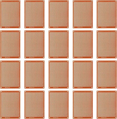 20 قطعة 5x7 سنتيمتر العالمي اللوح الباكليت اختبار النموذج لوحات DIY بها بنفسك التجارب الإلكترونية in Kuwait