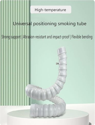 360° Flexible Extraction Arm & Universal Joint Pipe, Smoke Absorber for Welding & Moxibustion Clinics, Fume Extraction System (7.5x160cm) in Kuwait