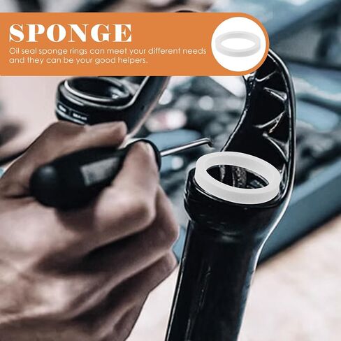 VALICLUD Mountain Bike Front Suspension Oil Seal Sponge Ring 32mm, Bike Fork Sealing Ring for Shock Absorption and Dust Protection, Cycling Suspension Service Part in Kuwait