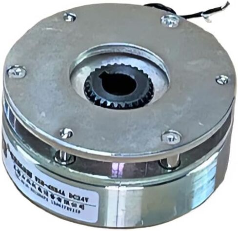 Electromagnetic Power-Off Brake, 4N·m, 84mm 12T Spline Shaft, DC24V Holding Brake for Servo & Stepper Motors (1 Pack) in Kuwait