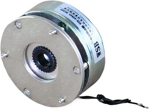 فرامل إيقاف الطاقة الكهرومغناطيسية، 4N·m، عمود خدد 84 مم 14T، فرامل تثبيت DC24V للمحركات المؤازرة والسائر (عبوة واحدة) in Kuwait