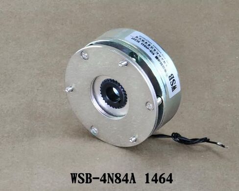 فرامل إيقاف الطاقة الكهرومغناطيسية، 4N·m، عمود خدد 84 مم 14T، فرامل تثبيت DC24V للمحركات المؤازرة والسائر (عبوة واحدة) in Kuwait