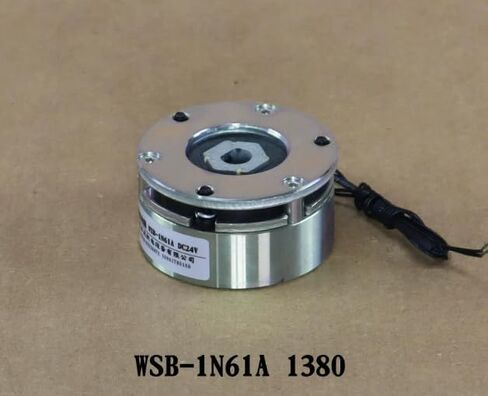 Electromagnetic Power-Off Brake, 1N·m, 61mm 10×8.5 D Shaft, DC24V Holding Brake for Servo & Stepper Motors (1 Pack) in Kuwait