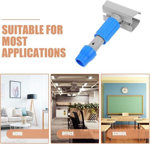 PRETYZOOM Commercial Mop Head Clips Detachable Mop Head Clamps Replacement Accessories for Efficient Floor Cleaning 9.05 x 4.72 x 2.16 Inch in Kuwait