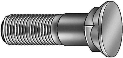 Replacement for a model 1CFL6 Plow Bolt, Fastener L 1 1/2 in, PK25 1CFL6 in Kuwait