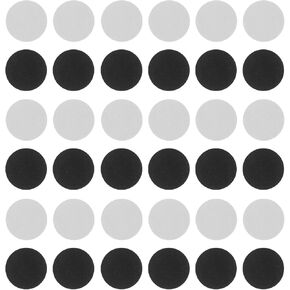 Holibanna 200pcs Guitar Fretboard Side Dot Markers White and Black Acrylic Inlay Dots 6x2.5mm Sturdy Position Markers for Luthier Repair and Guitar Accessories in Saudi Arabia