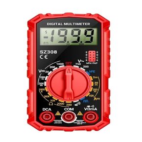 Voltage Test Pen Meter Car Inspection Tools Electrician Multimeter Test Pen Kit Square Wave Triode AC 12-1000V(SZ308 Red) in Kuwait