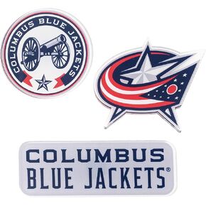 Desert Cactus Columbus Blue Jackets Acrylic Magnet 3 Pack NHL National Hockey League Decorative Design Officially Licensed (Acrylic Magnet Set A) in Kuwait