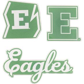 مغناطيس أكريليك لجامعة ميشيغان الشرقية من Desert Cactus، 3 قطع من تصميم زخرفي EMU Eagles مرخص رسميًا (مجموعة المغناطيس A) in Kuwait