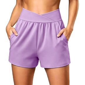 Womens Pajama Shorts Soft Comfy Summer Casual Loose Fit Elastic Waist Pj Sleep Shorts with Pockets Sleepwear in Kuwait