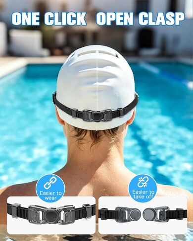 Keary Youth Adult Swimming Goggles with Nose Cover Anti-fog Pool Water Goggles with Clip in Back UV Protection Clear Vision in Kuwait