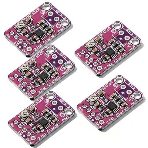5Pcs PAM8302 Mono Audio Amp Module 2.5W Class D with Volume in Kuwait