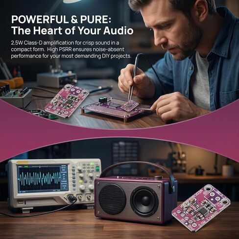 5Pcs PAM8302 Mono Audio Amp Module 2.5W Class D with Volume in Kuwait