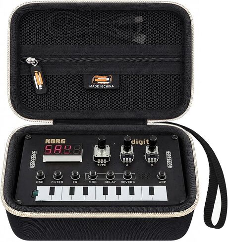 Hard EVA Carry Case Compatible With Korg Nu Tekt NTS-1 Build Your Own Digital Synthesizer Kit, Portable Travel Protective Storage Box (Case Only) in Kuwait