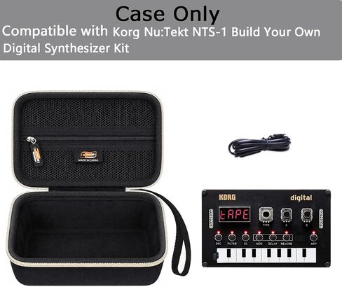 Hard EVA Carry Case Compatible With Korg Nu Tekt NTS-1 Build Your Own Digital Synthesizer Kit, Portable Travel Protective Storage Box (Case Only) in Kuwait