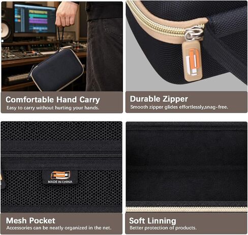Hard EVA Carry Case Compatible With Korg Nu Tekt NTS-1 Build Your Own Digital Synthesizer Kit, Portable Travel Protective Storage Box (Case Only) in Kuwait