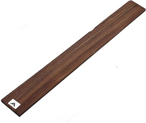 Fretboard Blank Unfinished Wood Fingerboard for Guitar Luthier Making, Ebony, Wenge, Rosewood, Padauk, Maple, Cocobolo Raw Wood Material for Custom Guitar Fingerboard Replacement (Peltogyne 520) in Kuwait