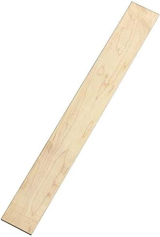 Fretboard Blank Unfinished Wood Fingerboard for Guitar Luthier Making, Ebony, Wenge, Rosewood, Padauk, Maple, Cocobolo Raw Wood Material for Custom Guitar Fingerboard Replacement (Peltogyne 520) in Kuwait
