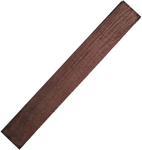 Fretboard Blank Unfinished Wood Fingerboard for Guitar Luthier Making, Ebony, Wenge, Rosewood, Padauk, Maple, Cocobolo Raw Wood Material for Custom Guitar Fingerboard Replacement (Peltogyne 520) in Kuwait